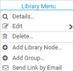Library Menu