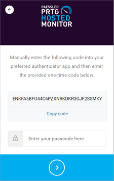 Manually Enter the Code