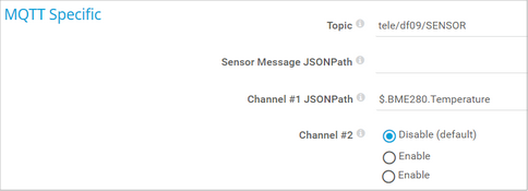 MQTT Specific