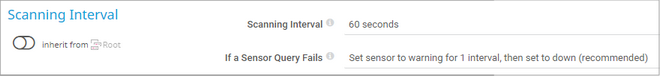 Scanning Interval