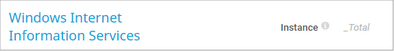 WMI Internet Information Services